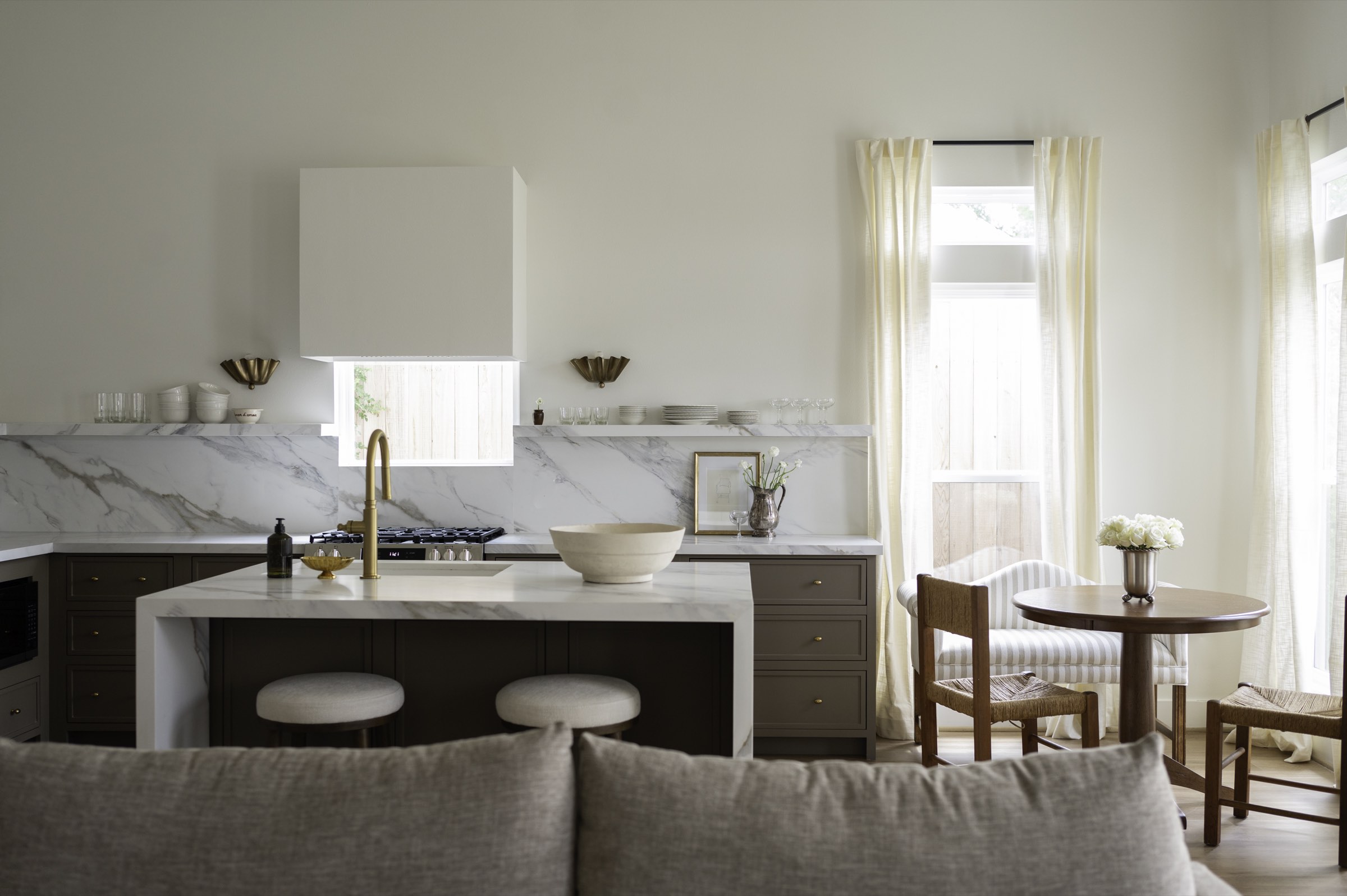 The kitchen at The Studio House